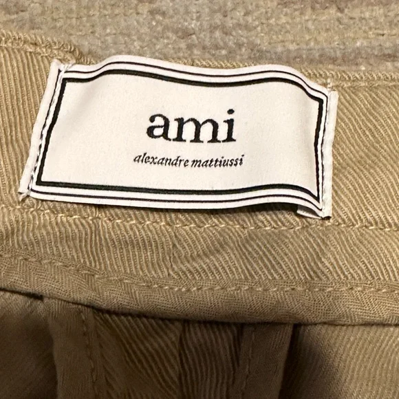 AMI Alexandra Mattiussi Tan CarrotOversized Trousers Pant Size XL Like…